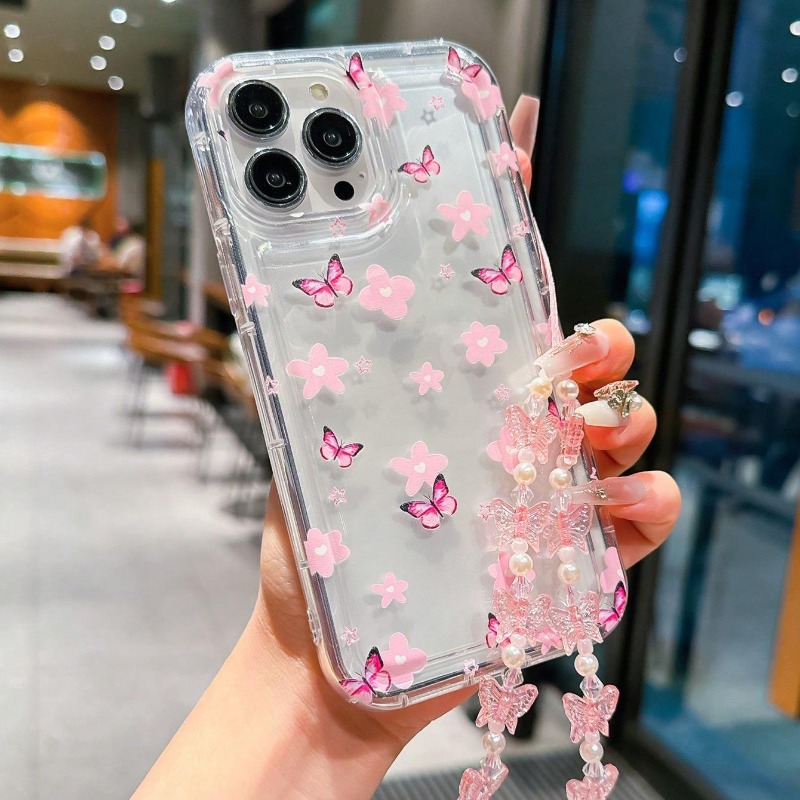 Plants X - ผีเสื้อน่ารักดอกไม้สําหรับiPhone 11 12 13 14 15