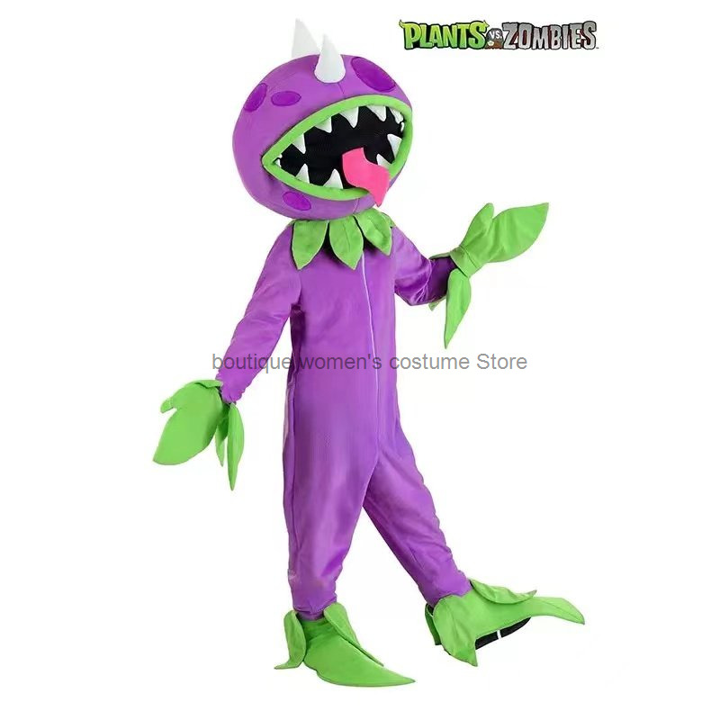Plant Parent Halloween Costume - ชุดแสดงบนเวทีวันฮาโลวีนสำหรับผู้ใหญ่ ชุดซอมบี้สำหรับผู้ปกครอง ชุดสัตว์ ชุดพืช ชุดมอนสเตอร์