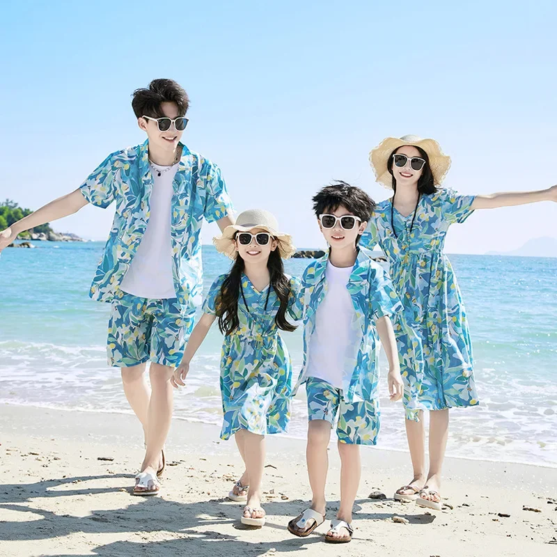 Parent Of Plant - ชุดเสื้อคู่พ่อแม่ลูก ชุดเที่ยวทะเล ชุดครอบครัว ชุดแม่ลูก ชุดคู่รัก ชุดเดรสเด็กผู้หญิง