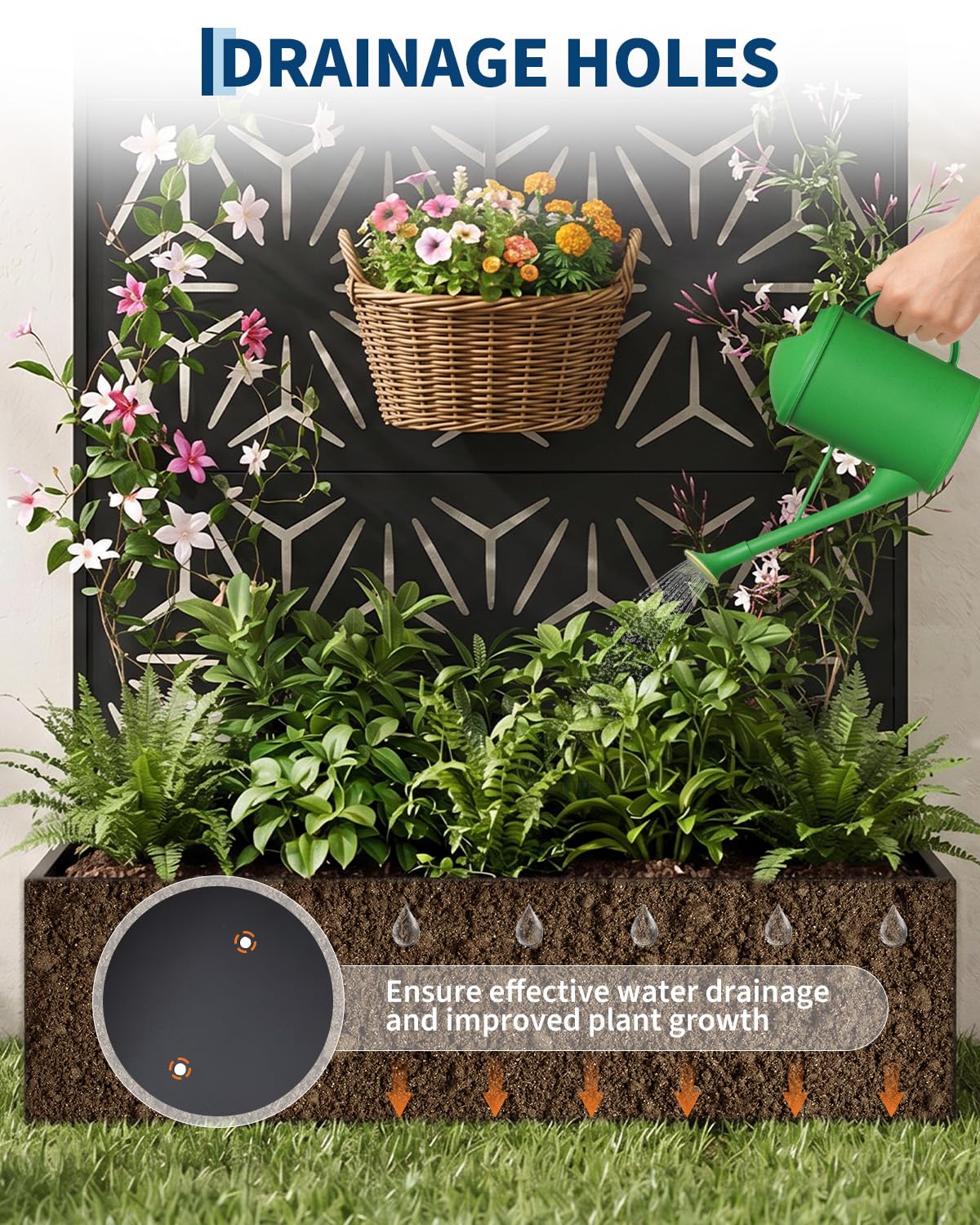 กล่องปลูกต้นไม้โลหะสำหรับทุกสภ - Plants X บทวิจารณ์และราคา