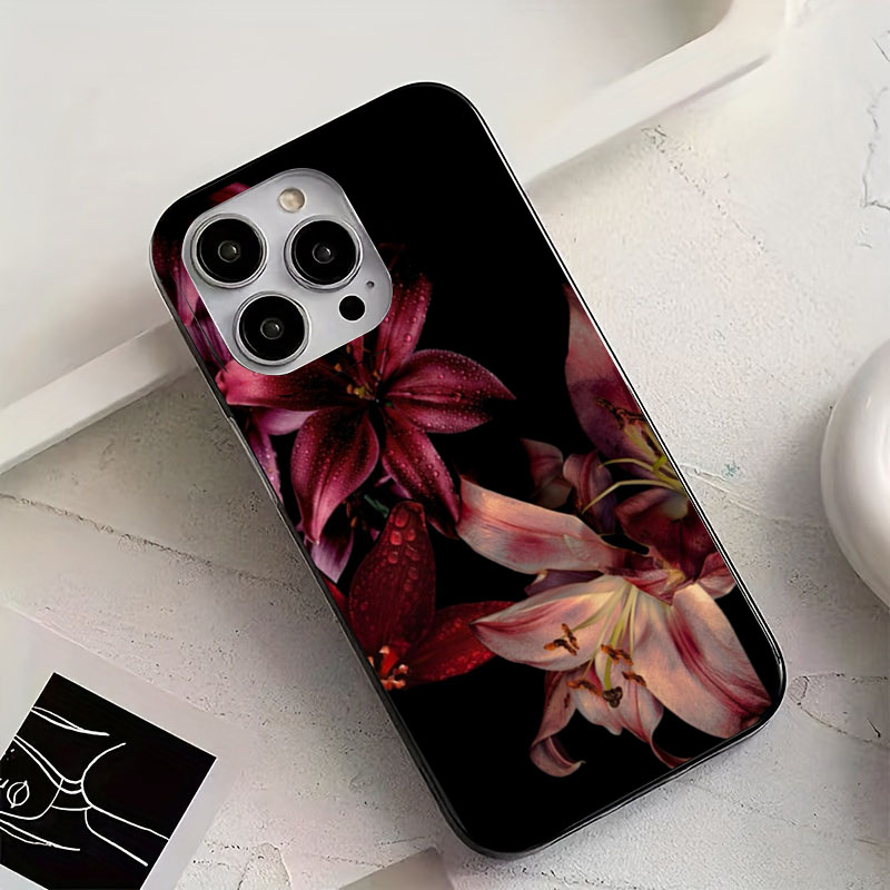 เคสโทรศัพท์ลายดอกลิลลี่สีแดงสุ - Plants X บทวิจารณ์และราคา