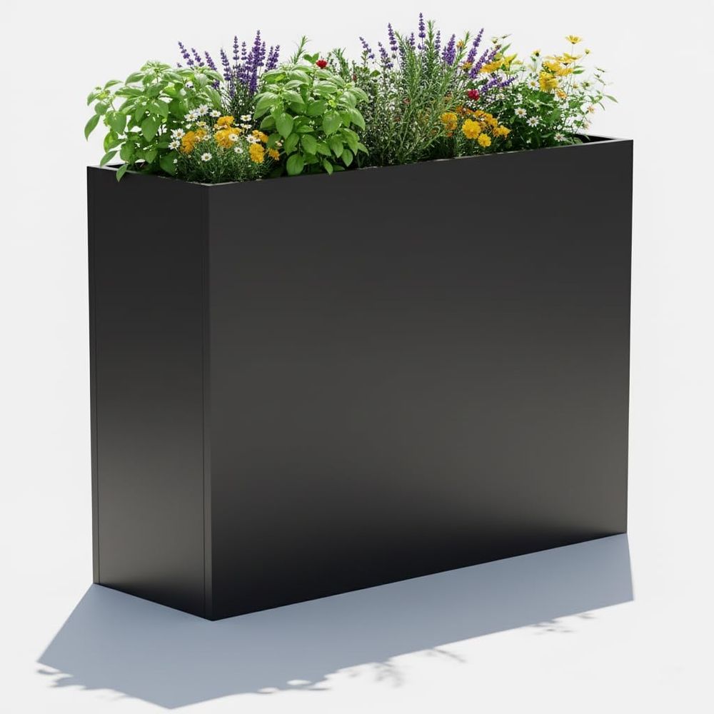 กระถางปลูกต้นไม้โลหะขนาดใหญ่สำ - Plants X บทวิจารณ์และราคา