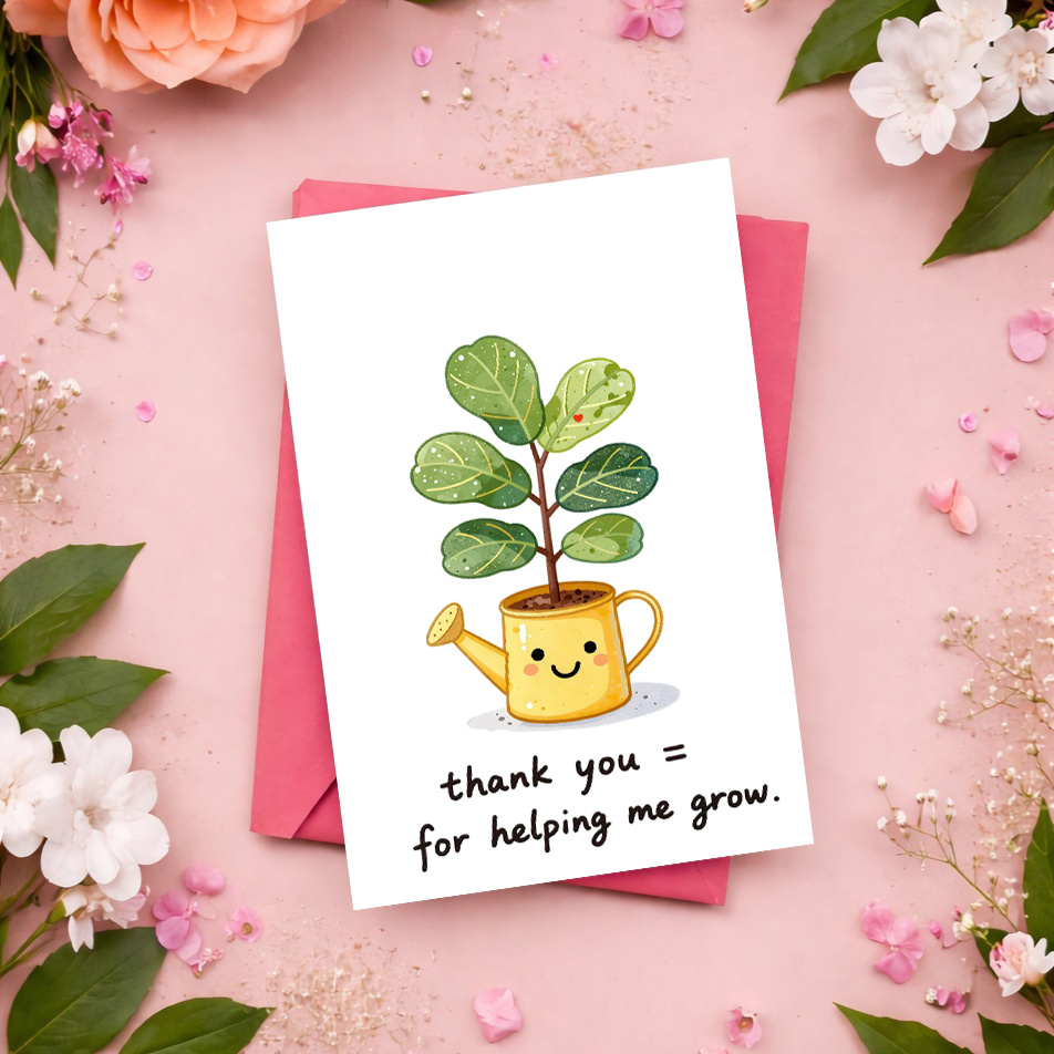 การ์ดขอบคุณแสนหวานและอบอุ่น 1  - Parent Of Plant บทวิจารณ์และราคา