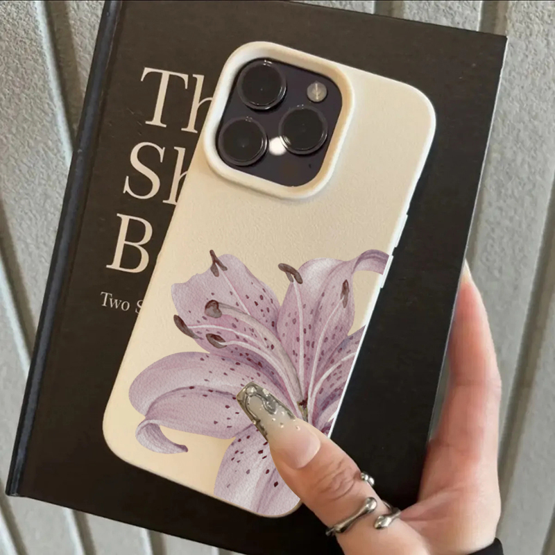 เคสโทรศัพท์ลายดอกลิลลี่สีม่วง  - Plants X บทวิจารณ์และราคา