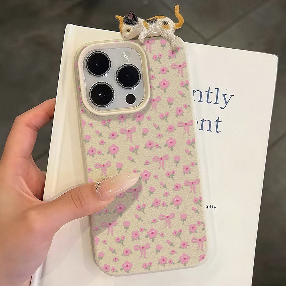 เคสโทรศัพท์หนังลายแมวน่ารัก 3D - Plants X บทวิจารณ์และราคา