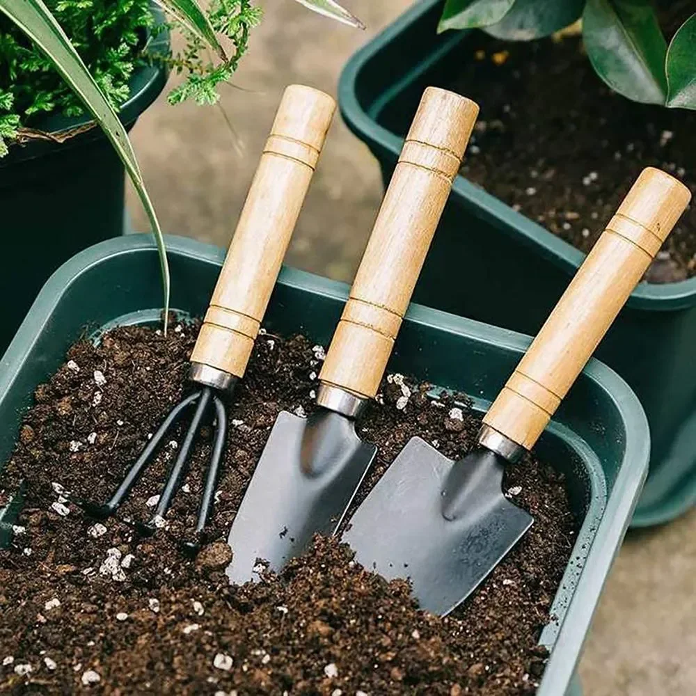 ชุดเครื่องมือทำสวนขนาดเล็ก 3 ช - Plant Parent Tools บทวิจารณ์และราคา
