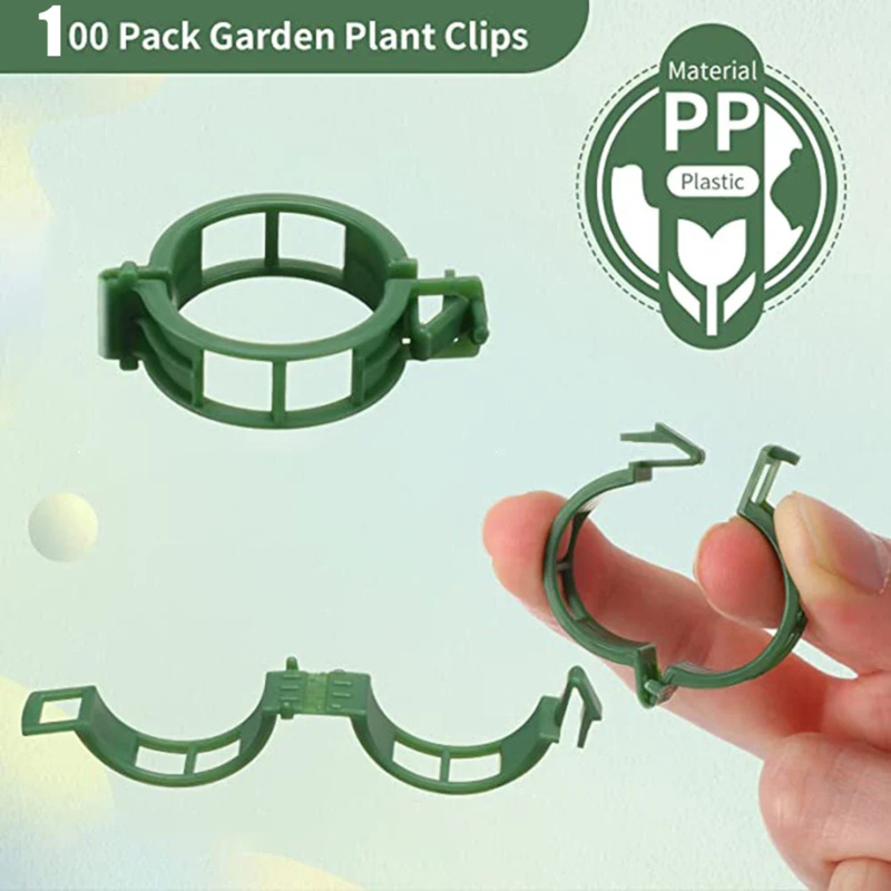 100 PCS/พืชสนับสนุนคลิปผูกพลาส - Plant Parent Tools บทวิจารณ์และราคา