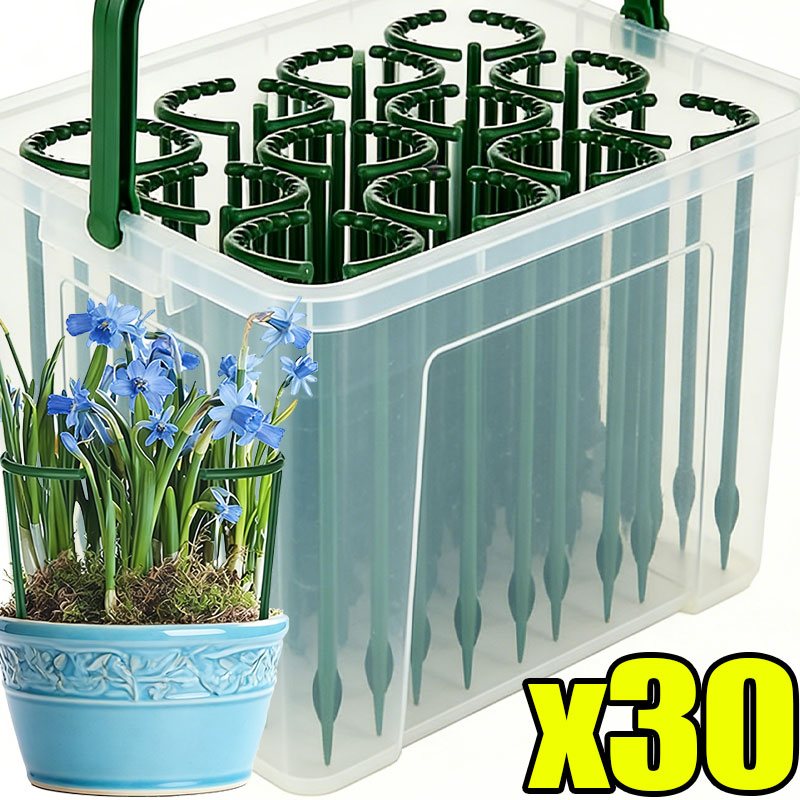 เสาค้ำต้นไม้พลาสติกแบบครึ่งวงก - Plant Parent Tools บทวิจารณ์และราคา