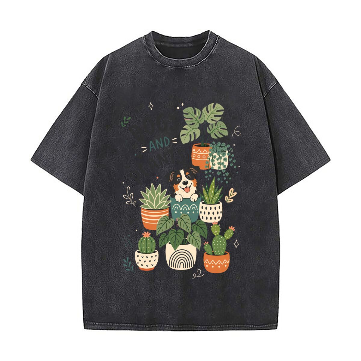 เสื้อสตรีทแวร์ทรงหลวมลายพิมพ์ส - Parent Of Plant บทวิจารณ์และราคา