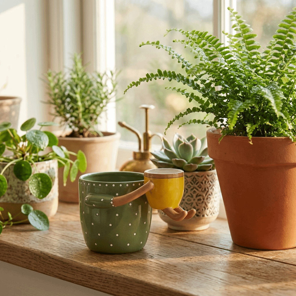 กระถางเรซิ่นลายจุดสำหรับปลูกต้ - Parent Of Plant บทวิจารณ์และราคา